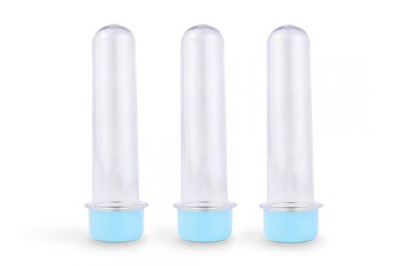 Tubete Azul Claro 13cm SEM PERSONALIZAR