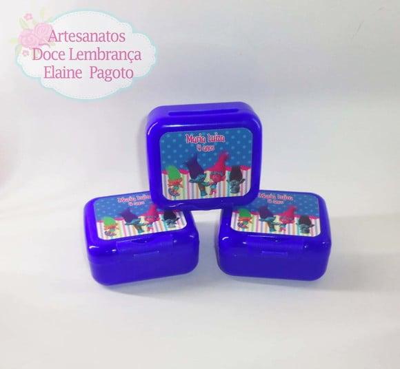 Caixa mini box Top Trolls