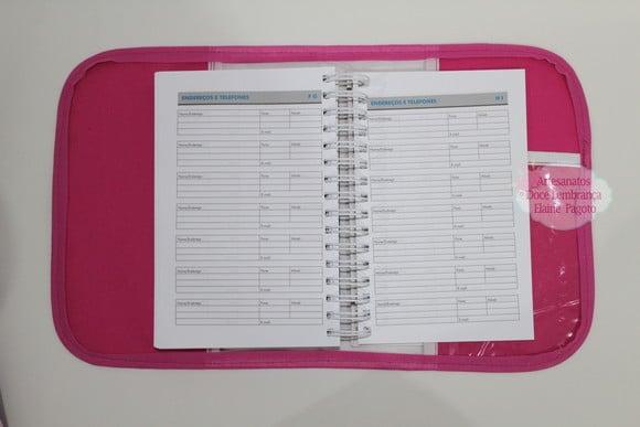 Capa para caderno/agenda Star