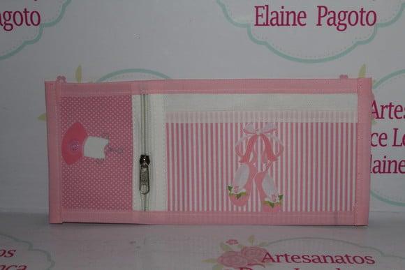 Carteira Infantil Bailarina