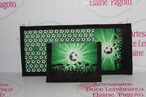 Carteira Infantil Futebol 30 Unidades