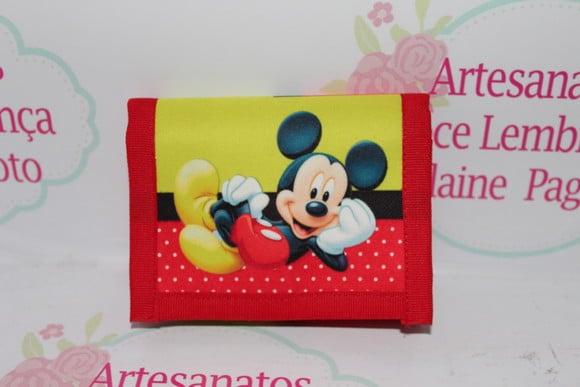 Carteira Infantil Mickey