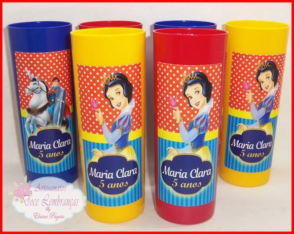 Copo Long Drink Branca de Neve