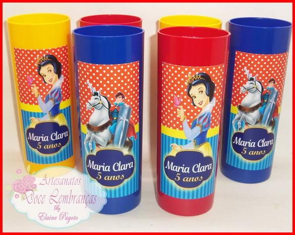 Copo Long Drink Branca de Neve