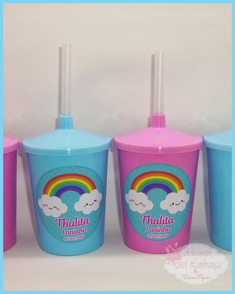 Copo Shake 300ml Chuva de Amor