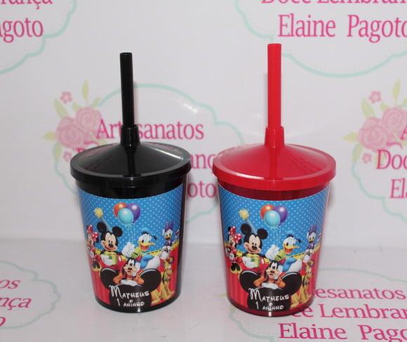 Copo Shake 300ml Mickey e Minnie