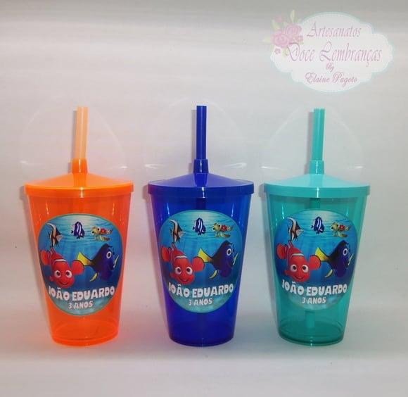 Copo shake 570ml Procurando Nemo