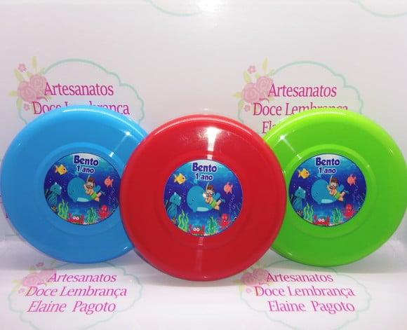 Disco Fly (frisbee) Fundo do Mar