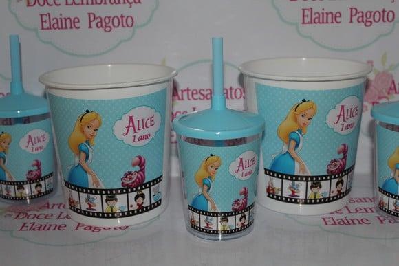 Kit Cineminha Alice no País das Maravilhas