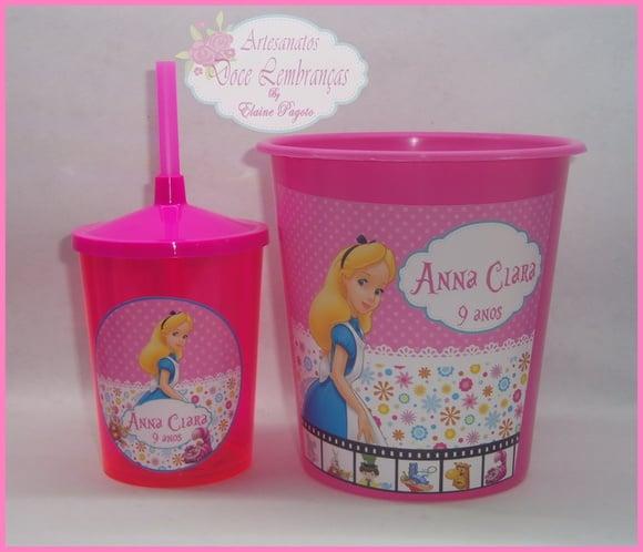 Kit Cineminha Alice no País das Maravilhas