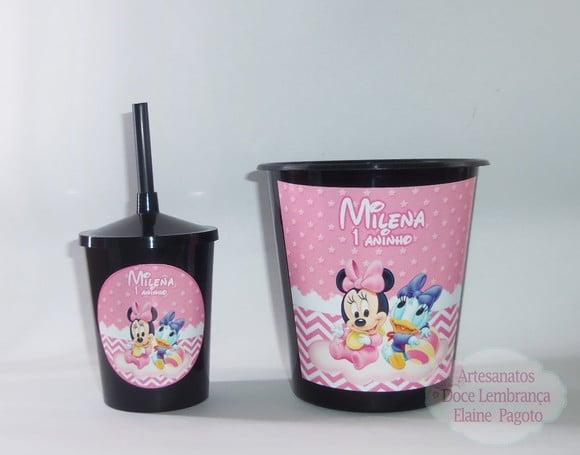 Kit Cineminha Minnie Rosa