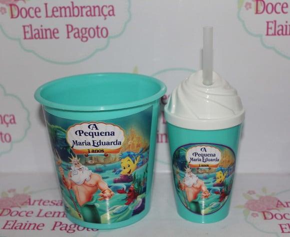 Kit Cineminha Pequena Sereia