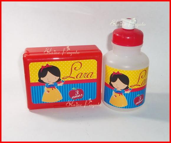 Kit Hora do Lanche Branca de Neve Baby