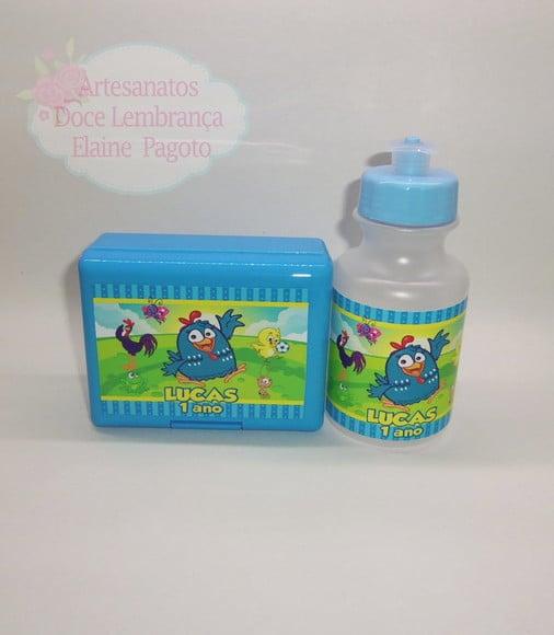 Kit Hora do Lanche Galinha Pintadinha