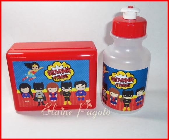 Kit Hora do Lanche Heroínas