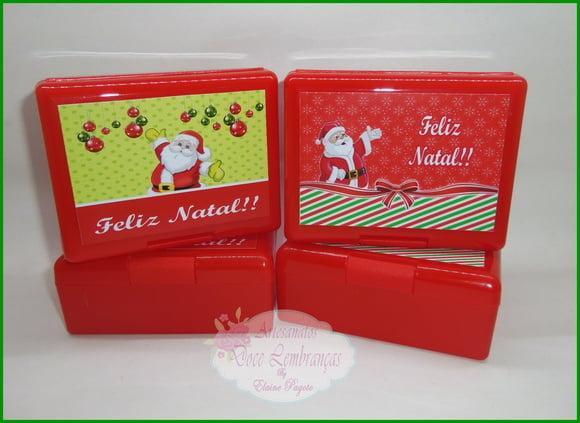 Lancheira/Caixa Box Papai Noel