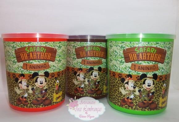 Lata Ninho Mickey Safari