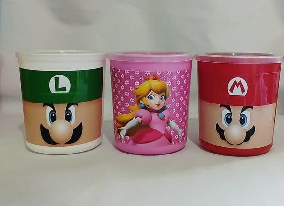 Lata tipo de Leite Irmãos Mario Bros