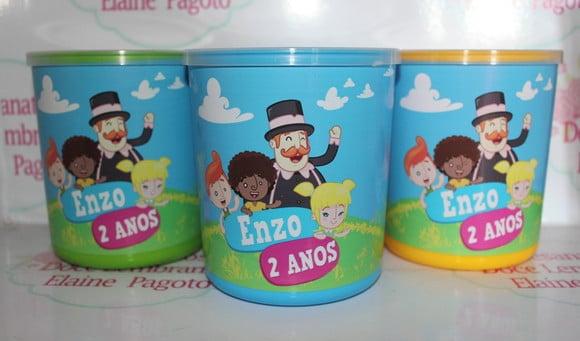 Lata Tipo de Leite o Mundo de Bita