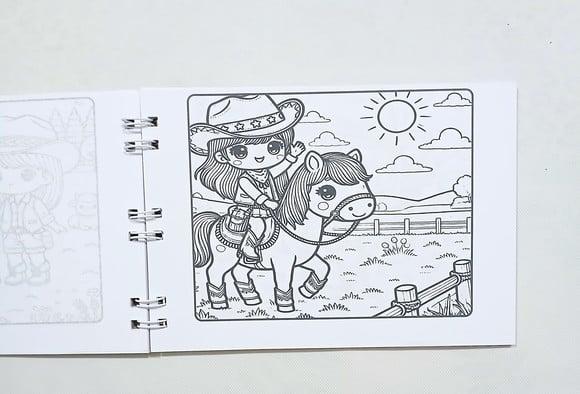 Livro de Colorir a Boiadeira 50 Desenhos A5