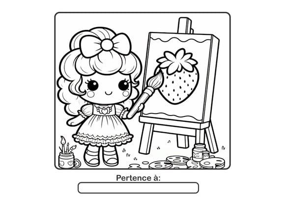 Livro de Colorir Moranguinho - 50 Desenhos A5