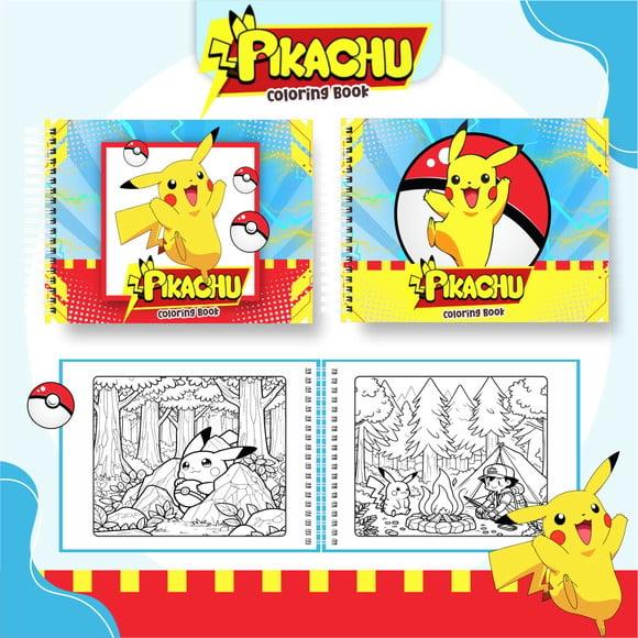 Livro de Colorir Pokémon 50 Desenhos A5