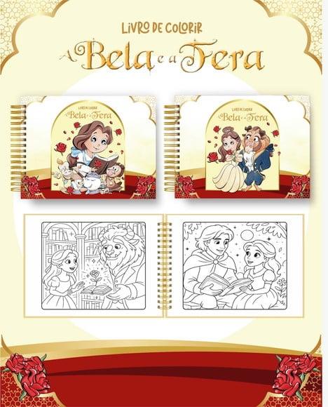 Livro de Colorir Princesa - 50 Desenhos A5
