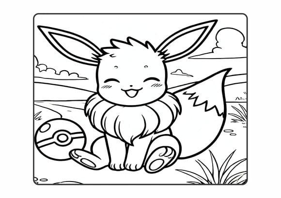 Livro de Colorir Pokémon 50 Desenhos A5