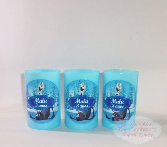 Mini copo long drink Frozen