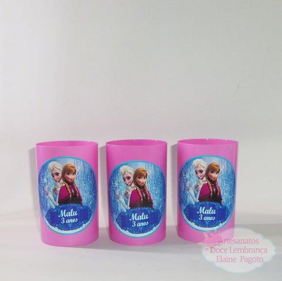 Mini copo long drink Frozen