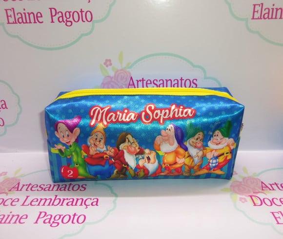 Necessaire / Estojo Branca de Neve