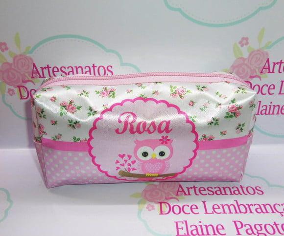Necessaire / Estojo Corujinha