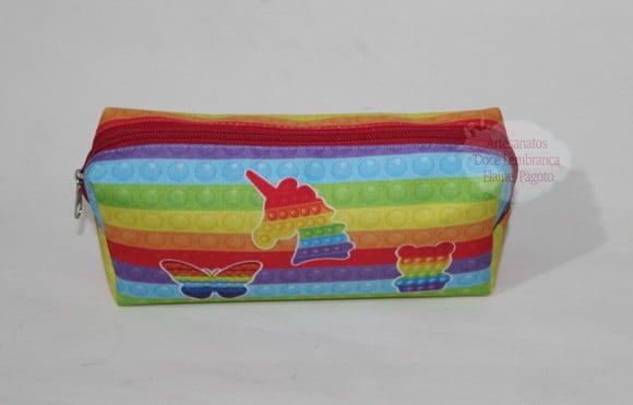 Necessaire / Estojo Fidget toys / Pop It