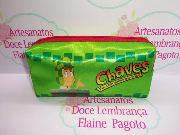 Necessaire / Estojo Turma do Chaves