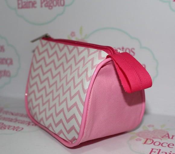 Necessaire Meia Lua Flamingo