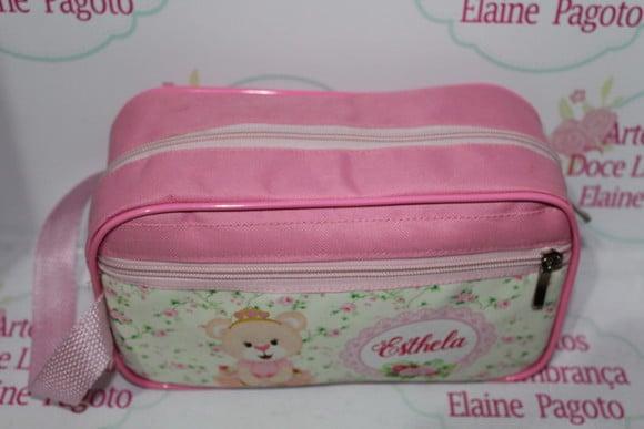 Necessaire Ursinha Princesa