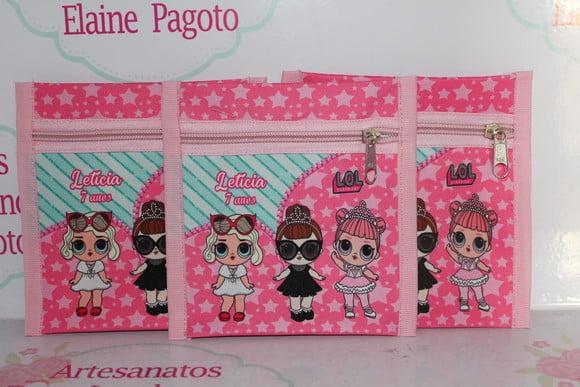 Porta Documentos / Mini Necessaire LOL Surprise