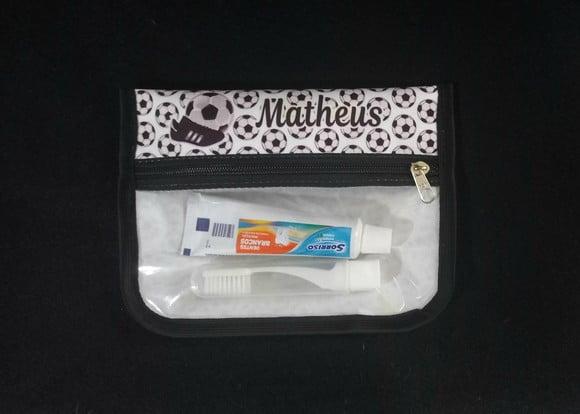 Porta Escova e Pasta Futebol