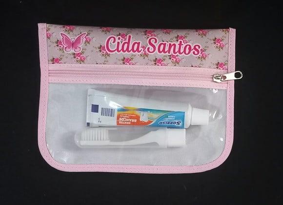 Porta Escova e Pasta Corujinha