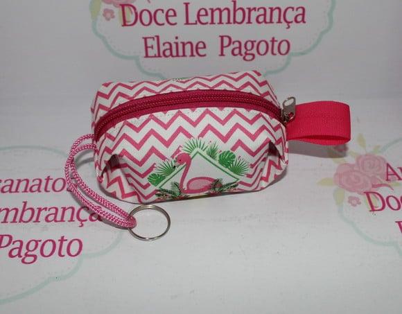 Porta Moedas/Níquel Flamingo