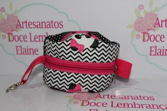 Porta Moedas/Níquel Ursinha Panda