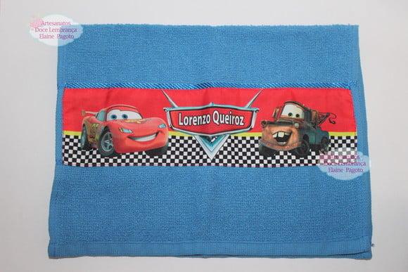 Toalha Lavabo Carros