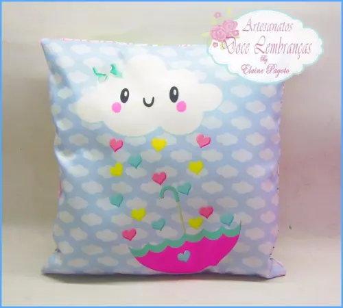 Almofada Personalizada Chuva de Benção