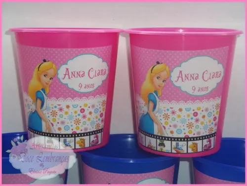 Balde de Pipoca 1l Alice