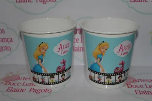 Balde de Pipoca 1l Alice
