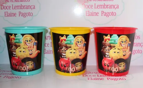 Balde de Pipoca 1l Emonji O Filme