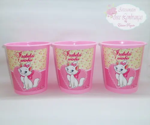 Balde de Pipoca 1l Gatinha Marie