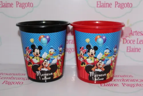 Balde de Pipoca 1l Mickey