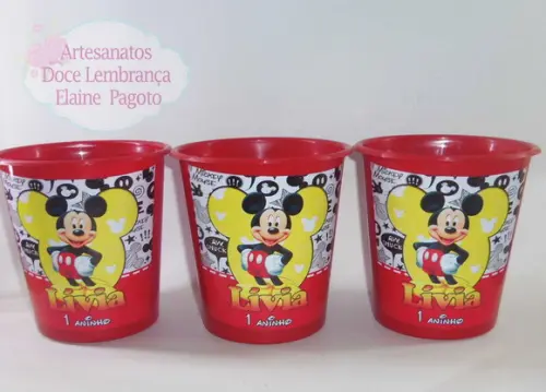 Balde de Pipoca 1l Mickey