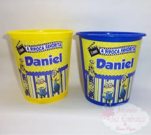 Balde de Pipoca 1l Minions